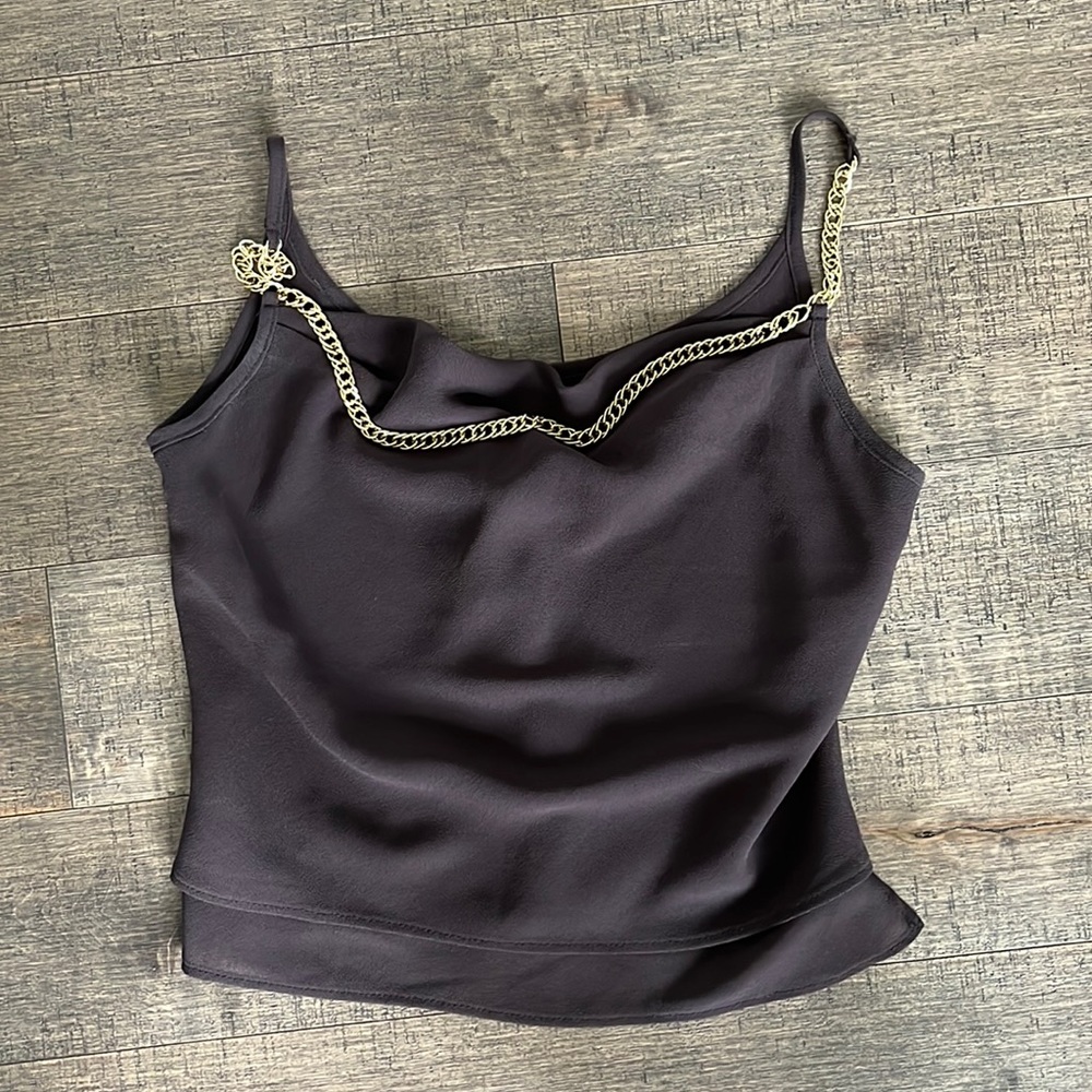 Vintage Tank With Chain